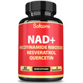 Satoomi NAD Supplement with Nicotinamide Riboside NR, Resveratrol, Quercetin - 60 Count - 30 Days Satoomi Au supplements