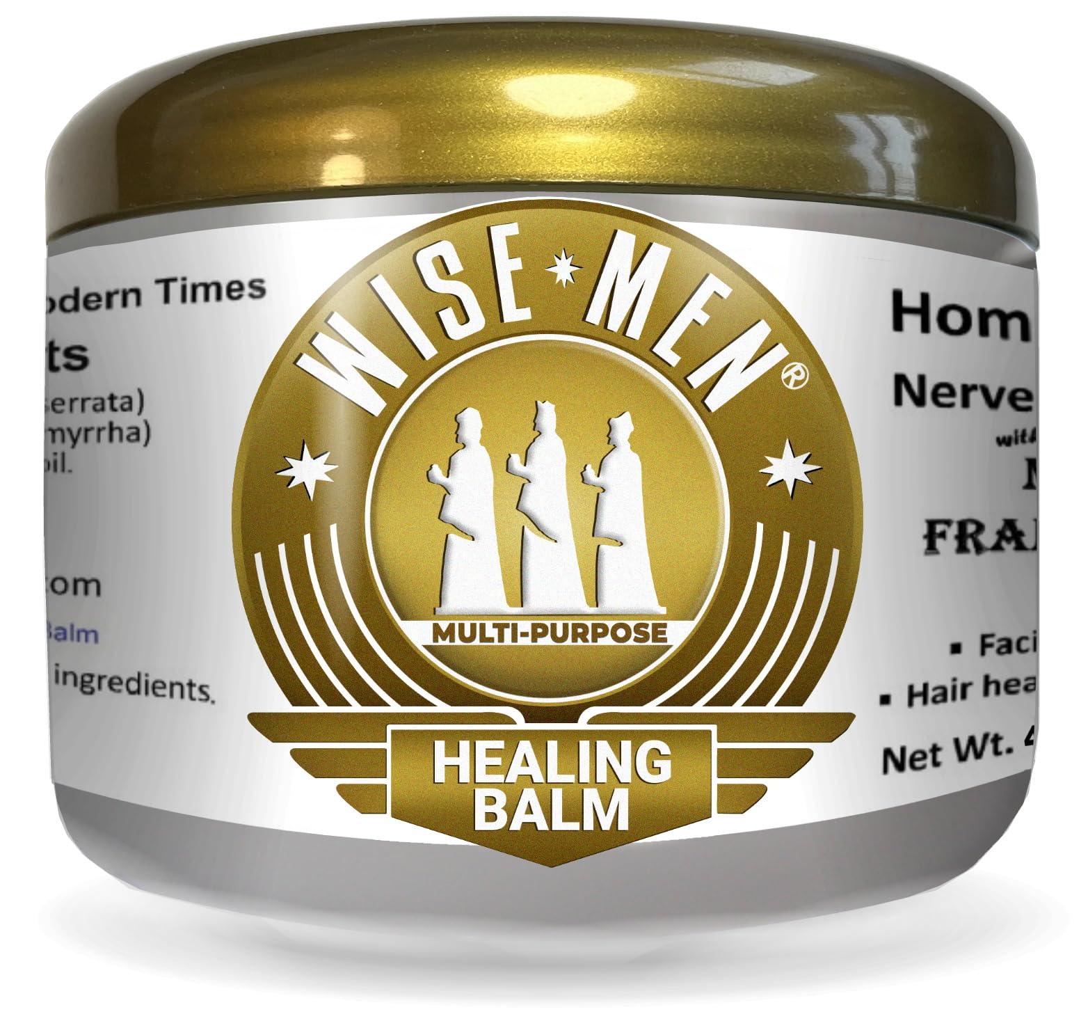 Wise Men Healing Balm with Myrrh and Frankincense Essential Oils for Soothing Nerve Relief Massage Wise Men Au supplements