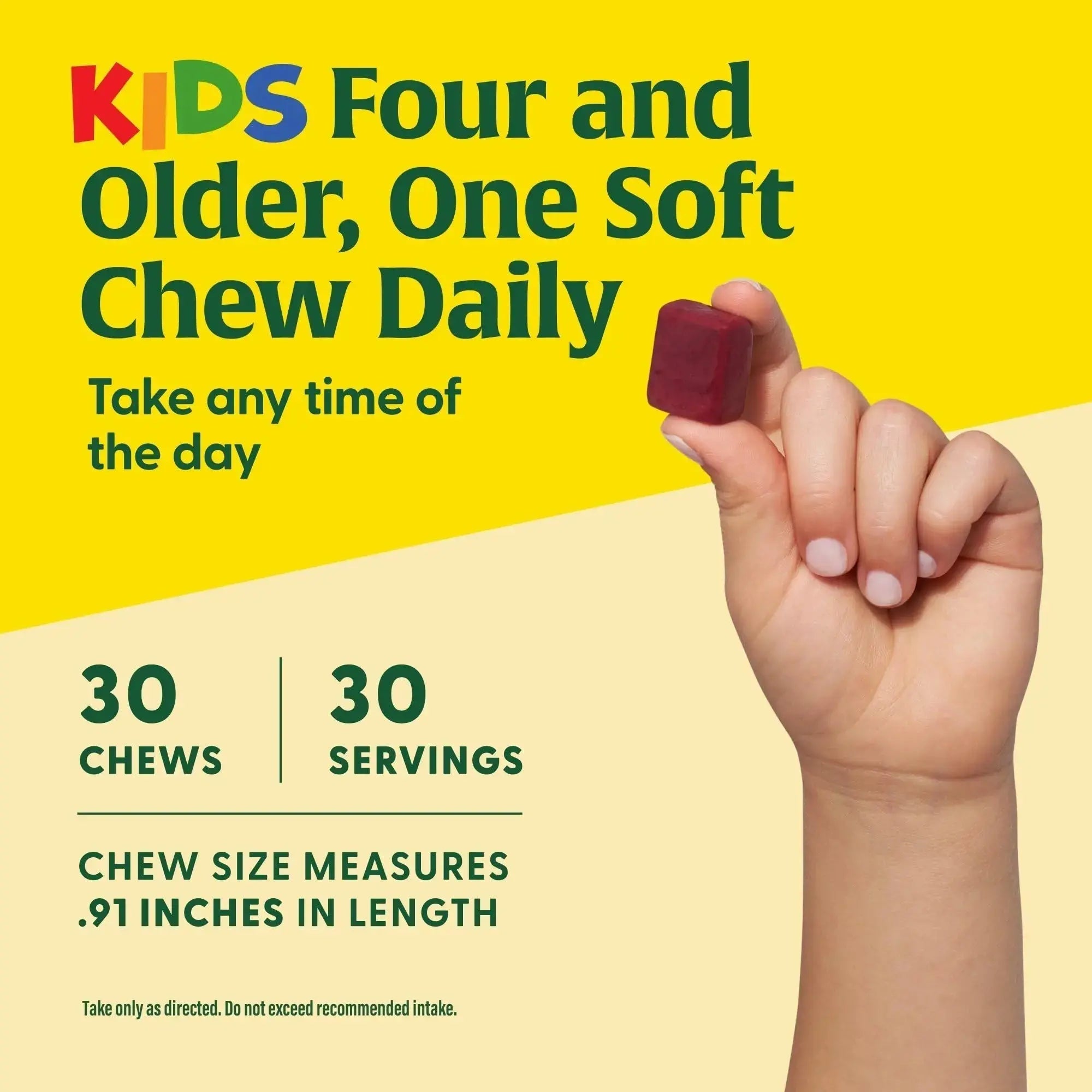 MegaFood Kids One Daily Multivitamin Soft Chews - Kids Vitamins with Vitamin B, Vitamin C, Vitamin D & Vitamin E - Age 4+, Vegetarian MegaFood Au supplements