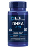 Life Extension DHEA 25 mg – Hormone Balance Supplement, Memory, Muscle Health, Bone Health, Men’s Health, Women’s Health, Gluten-Free, Non-GMO, Vegetarian, 100 Dissolve-in-Mouth Tablets Life Extension Au supplements
