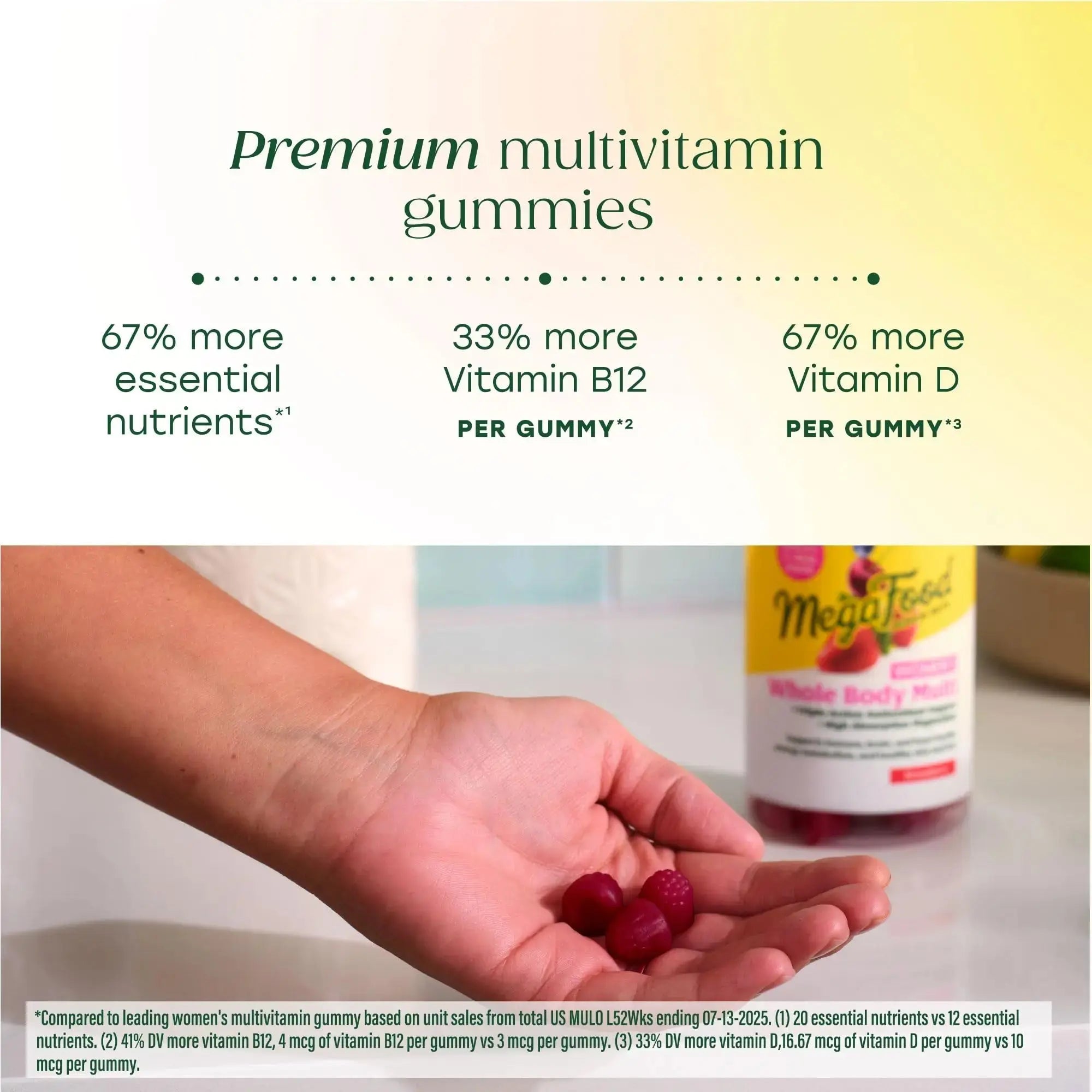 MegaFood Women’s Whole Body Multivitamin Gummies - Multivitamin For Women With Vitamin C, Magnesium Citrate, Vitamin D3, Folate MegaFood Au supplements