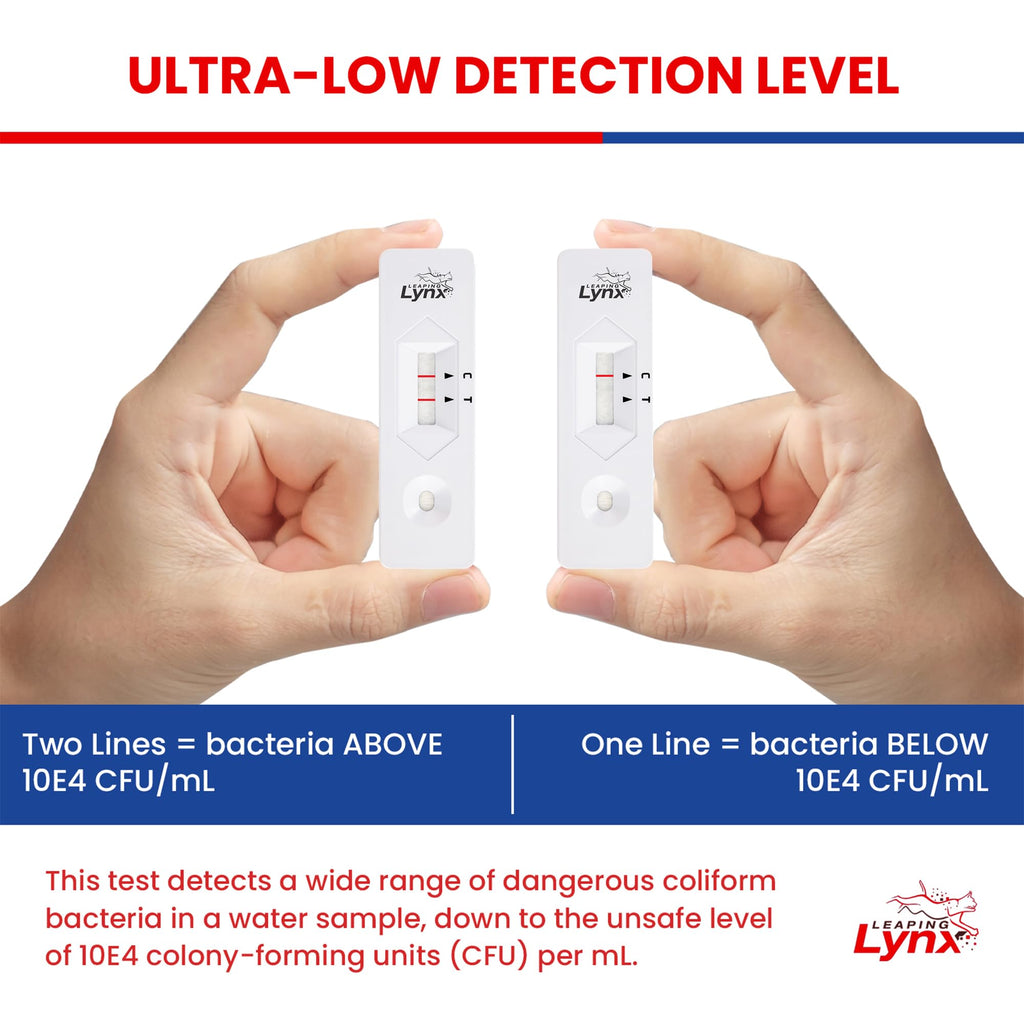 Bacteria Water Test Kit – Coliform, E. coli & Salmonella Detection for Well & Tap Water | Rapid Home Drinking Water Screening Kit with Lab-Quality Results | Leaping Lynx Leaping Lynx Au supplements