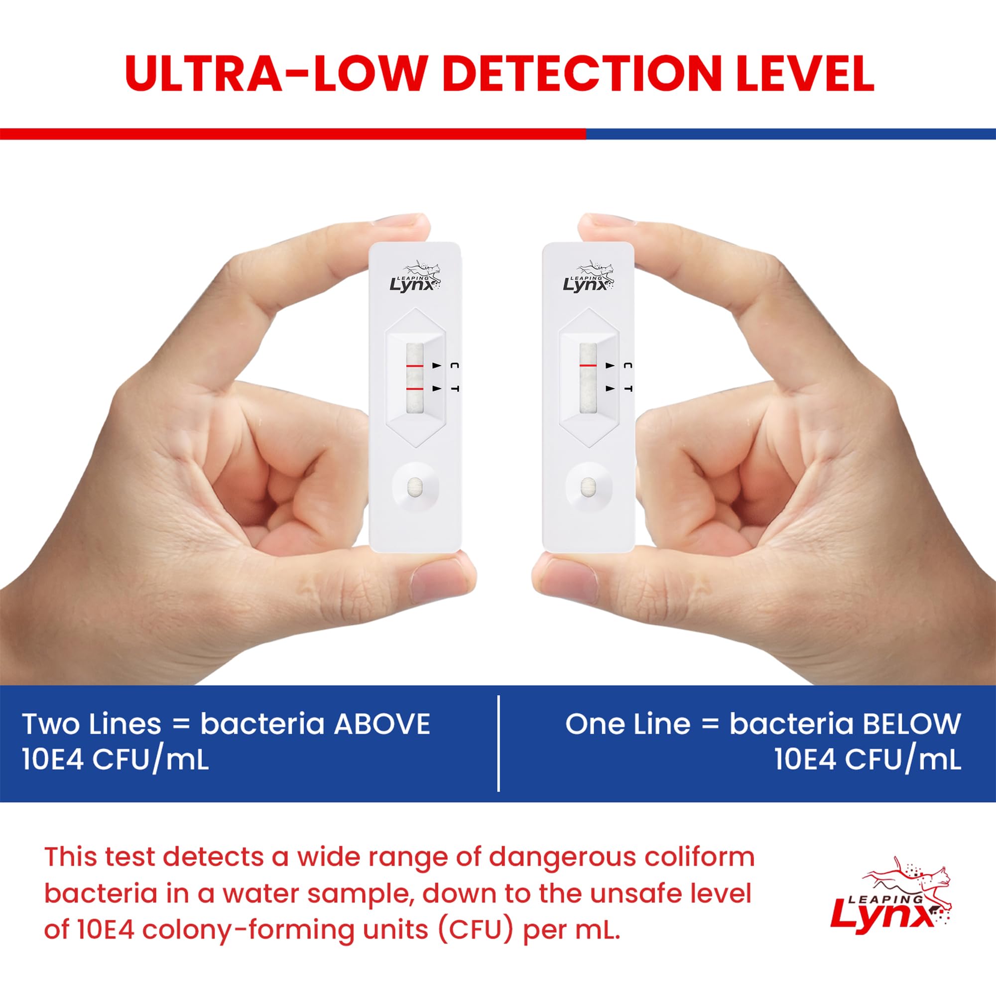 Bacteria Water Test Kit – Coliform, E. coli & Salmonella Detection for Well & Tap Water | Rapid Home Drinking Water Screening Kit with Lab-Quality Results | Leaping Lynx Leaping Lynx Au supplements