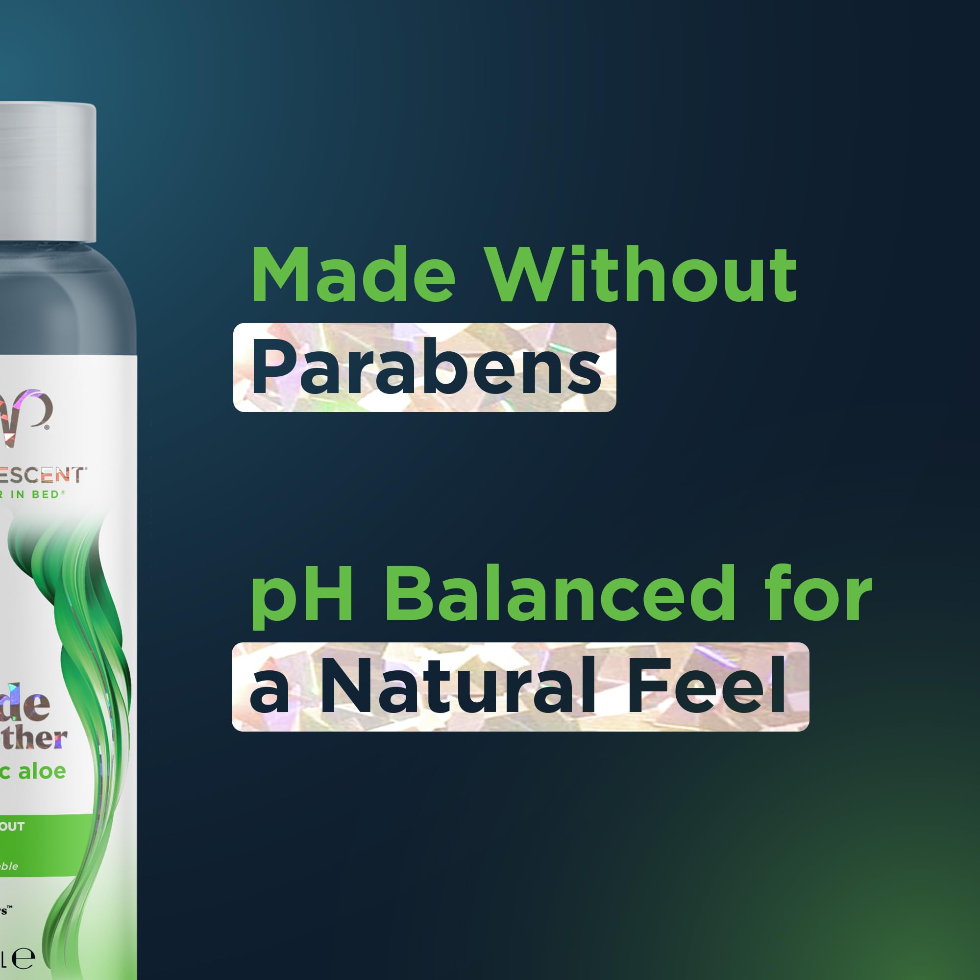 Promescent Natural Lube with Organic Ingredients, Premium Aloe Vera Lubricant Gel for Couples, Condom Compatible, Long-Lasting, Water Based Lube (4 oz) Promescent Au supplements