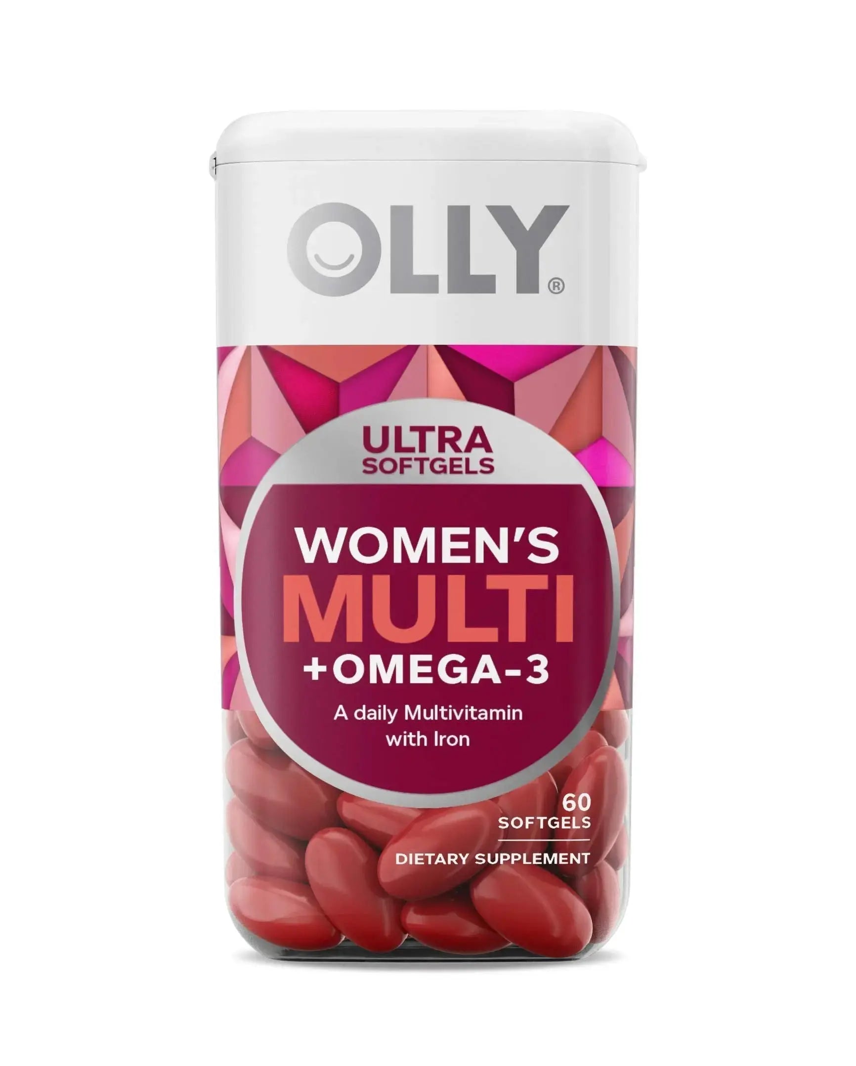 OLLY Ultra Women's Multi Softgels & Ultra Strength Hair Softgels, Supports Hair Health, Biotin, Keratin, Vitamin D, B12, Hair Supplement, 30 Day Supply - 30 Count OLLY Au supplements