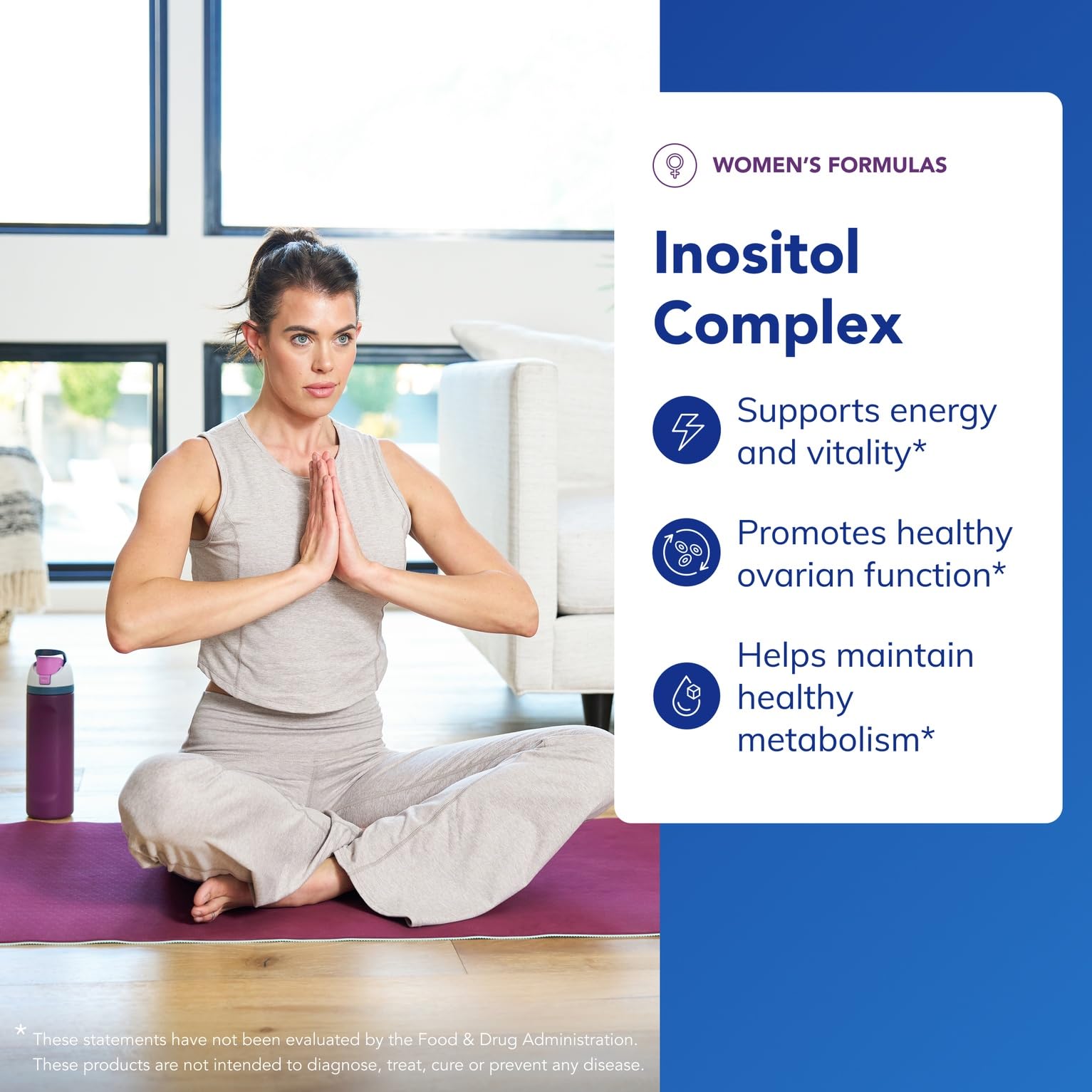 Pure Encapsulations Inositol Complex | Supplement to Support Energy, Healthy Metabolism, and Ovarian Function* | 60 Capsules
