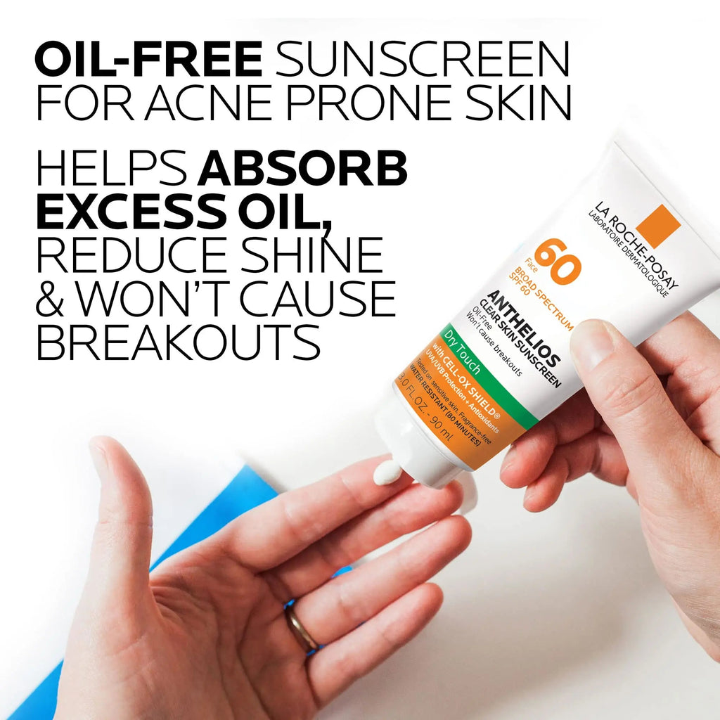 La Roche-Posay Anthelios Clear Skin Dry Touch Sunscreen SPF 60, Oil Free La Roche-Posay Au supplements