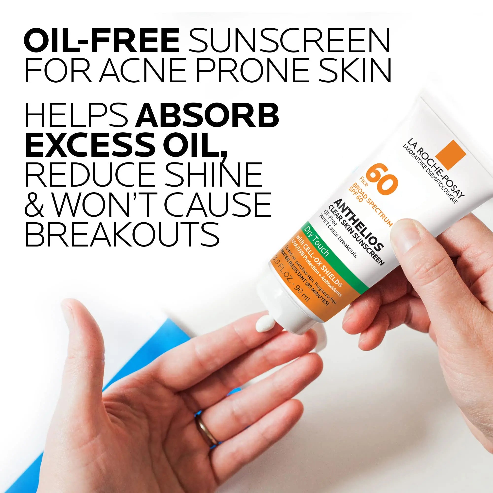 La Roche-Posay Anthelios Clear Skin Dry Touch Sunscreen SPF 60, Oil Free La Roche-Posay Au supplements