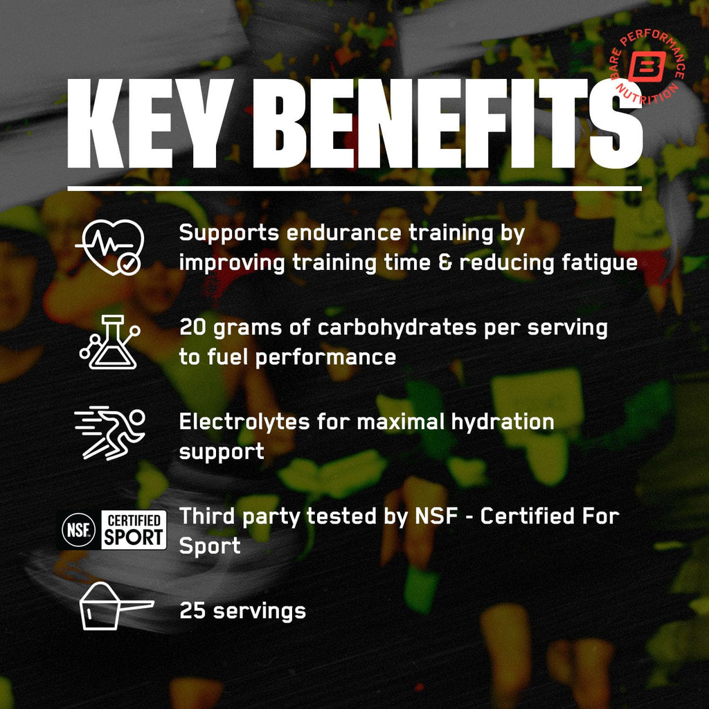 BARE PERFORMANCE NUTRITION, BPN G.1.M Go One More Sport, Endurance Training Fuel, Superior Carbohydrate & Electrolytes Powder Formula, Reduce Fatigue, Lemon Lime, 25 Servings BARE PERFORMANCE NUTRITION Au supplements