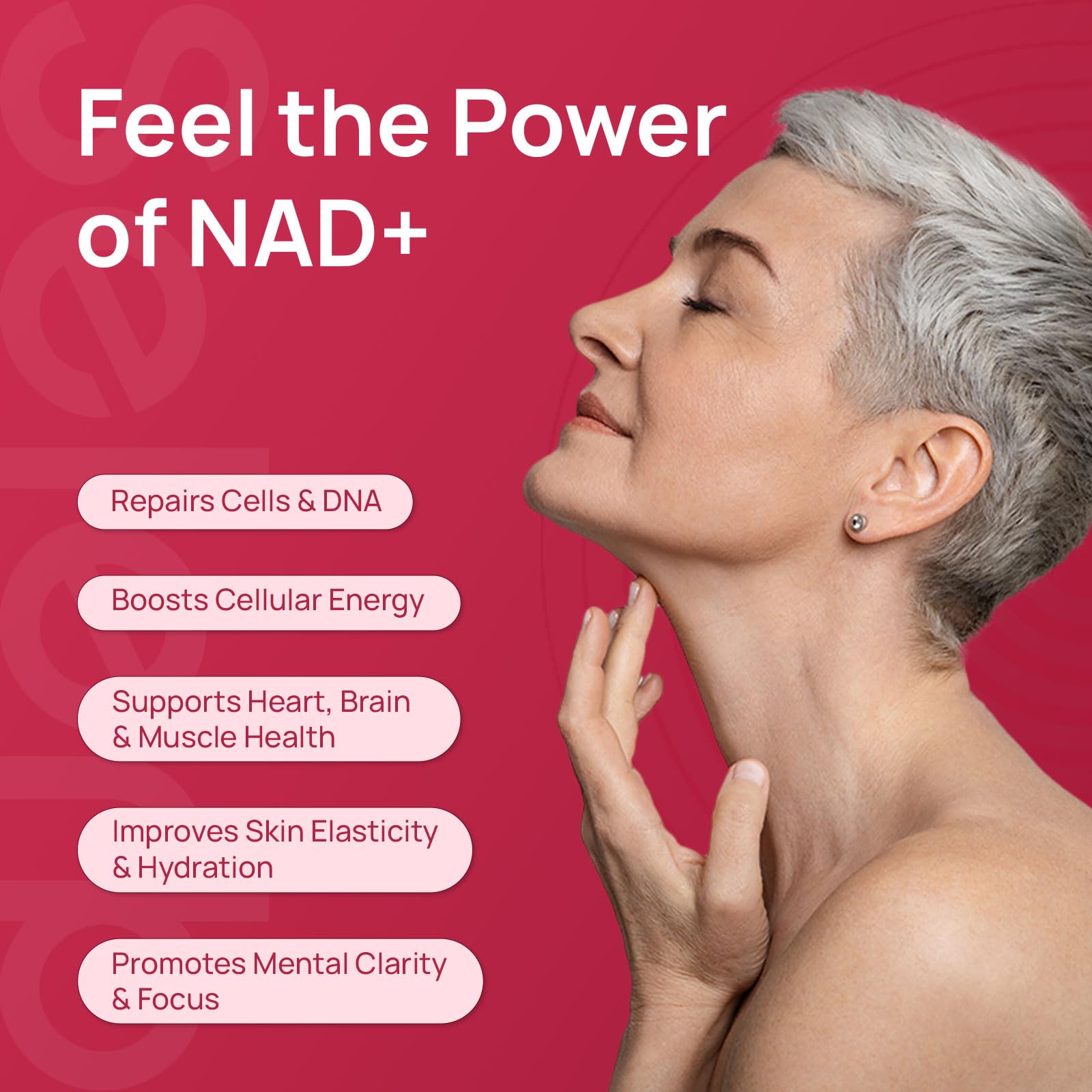 NAD+ Supplement for Women - NMN Alternative with β-NAD+, Trans-Resveratrol, CoQ10, D-Ribose - Promotes Cellular Renewal, Energy, and Radiant Skin Health - 60 Capsules Advanced Selerb Au supplements