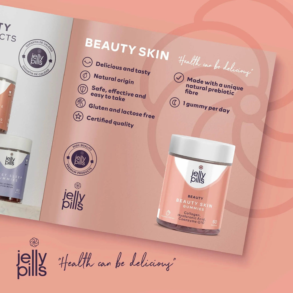 Jelly Pills® Hydrolyzed Collagen Gummies with Hyaluronic Acid and Coenzyme Q10 Jelly Pills Au supplements