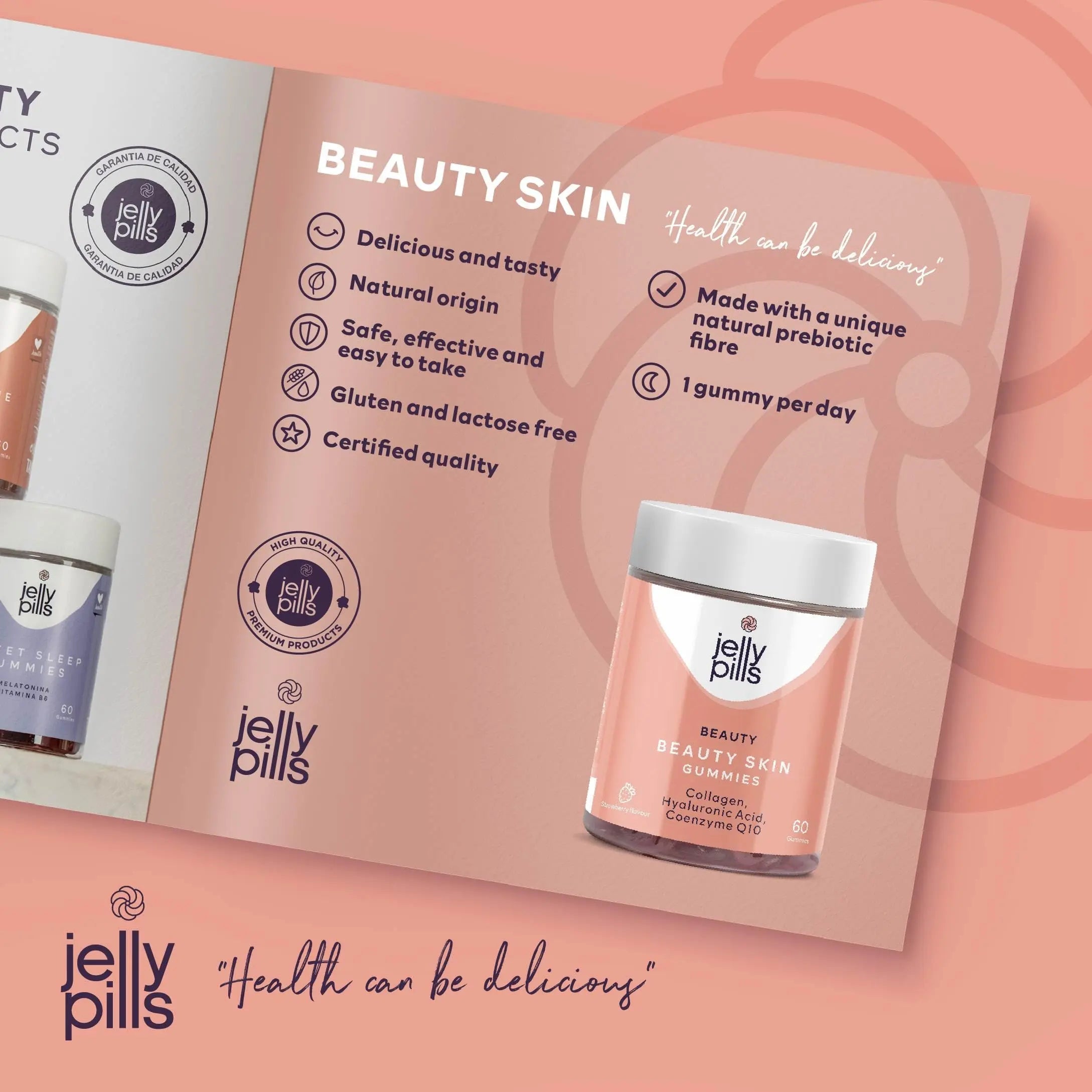 Jelly Pills® Hydrolyzed Collagen Gummies with Hyaluronic Acid and Coenzyme Q10 Jelly Pills Au supplements