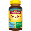Nature Made Vitamin D3 K2 Supplement, 5000 IU (125 mcg) Vitamin D for Bone, Teeth, Muscle and Immune Support