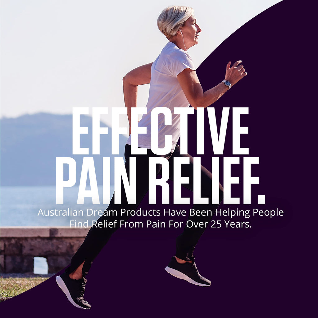 Australian Dream Back Pain Cream - Soothing, Non-Greasy Muscle Pain Relief Cream - Good for Neck, Back, Body, or Muscle Aches - 4 oz Jars (2 Pack) Australian Dream Au supplements