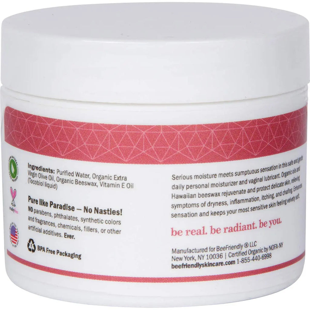 BeeFriendly Organic Vaginal Moisturizer, USDA Certified, Natural Vulva Cream For Dryness BeeFriendly Au supplements