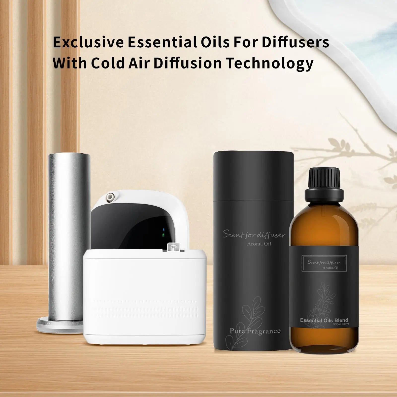 Homnas White Tea Essential Oil 100ML, Hotel Collection 100% Pure and Natural Aromatherapy Oil homnas Au supplements
