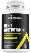 100% Pure Multivitamin for Men - Daily Mens Multivitamins, Multiminerals Supplement for Energy, Focus, Performance, Immune and Male Support Wellgardens Au supplements