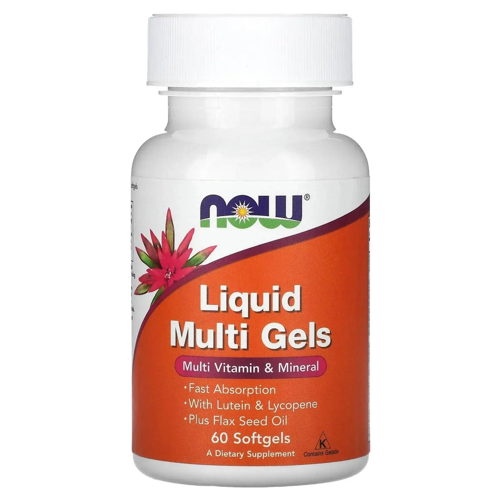 Now Foods Liquid Multi Softgels 60 Sgels NOW Foods Au supplements