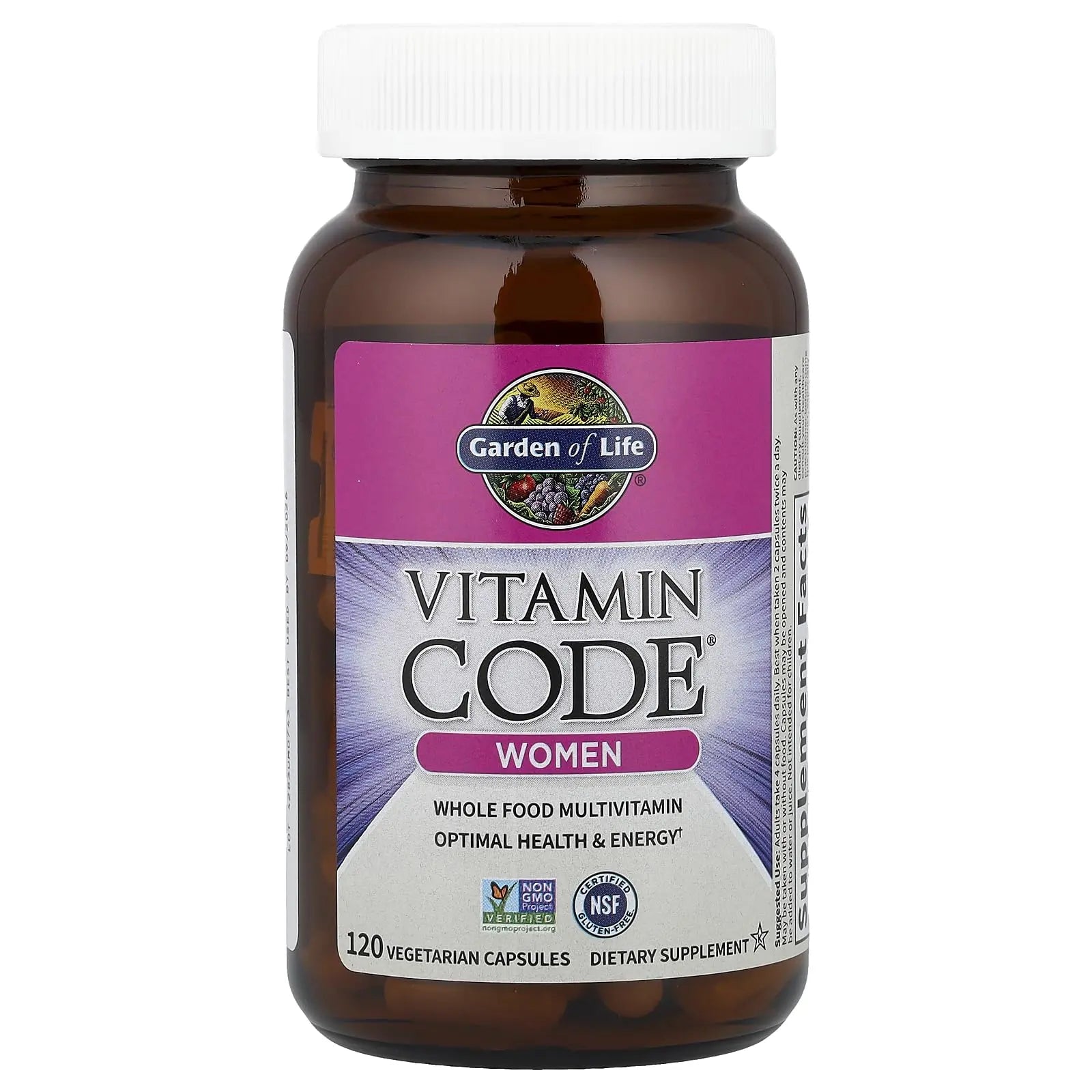 Garden of Life Multivitamin for Women, Vitamin Code Women's Multi - Whole Food Womens Multi Vitamins, Iron, Folate not Folic Acid Garden of Life Au supplements