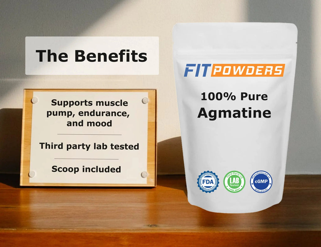 FitPowders Agmatine Sulfate Powder 250 Grams (Multiple Sizes) Strength and Pump FitPowders Au supplements
