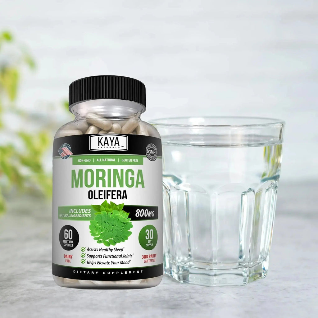 Kaya Naturals Moringa Leaf Extract - Complete Greens Superfood Supplement - Pure Miracle Tree Moringa - Boost Energy Naturally Kaya Naturals Au supplements