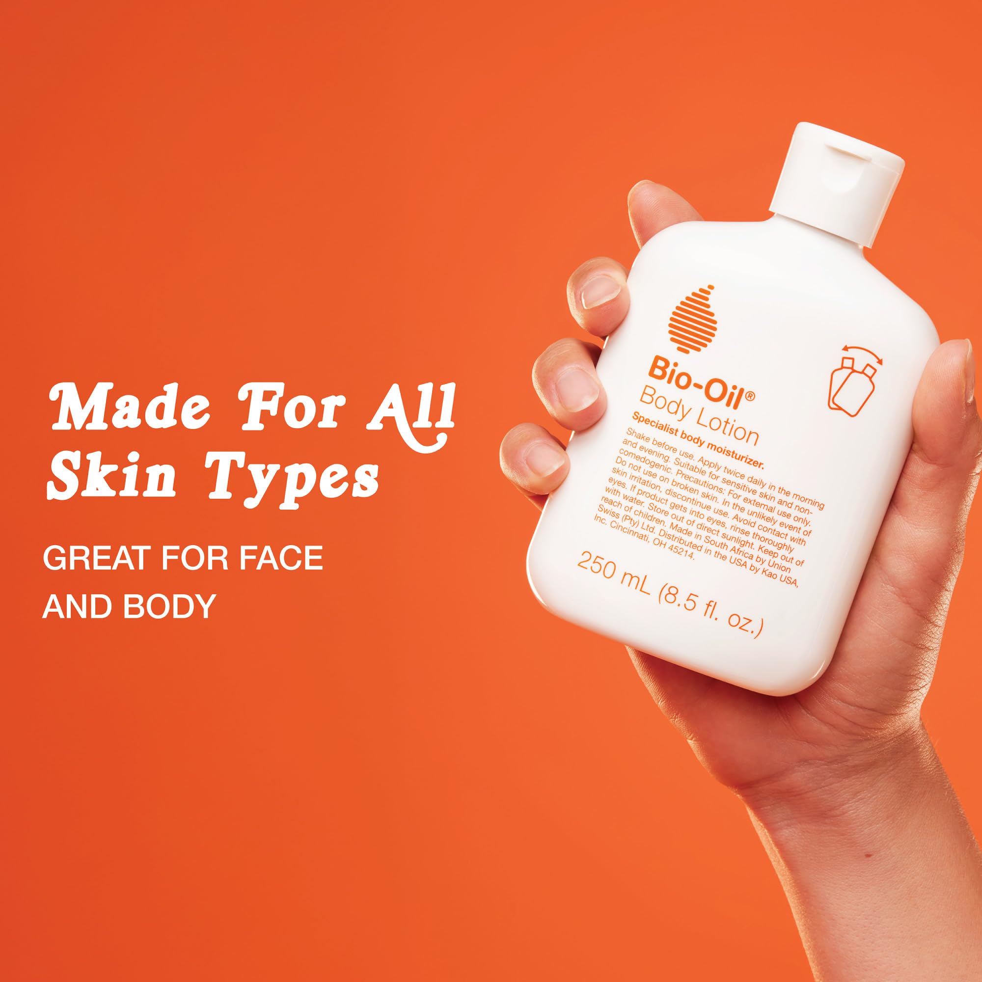 Bio-Oil Moisturizing Body Lotion for Dry Skin, Ultra-Lightweight High-Oil Hydration, with Jojoba Oil, Rosehip Oil