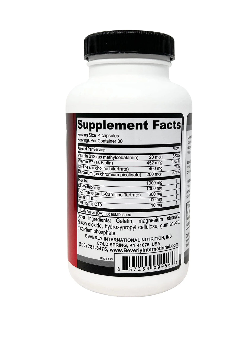 Beverly International Lean Out 120 caps. Fat Burner with Metabolic Support. Lipotropics. Beverly International Au supplements