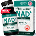 LebenKraft NAD Supplement Pure Organic | NMN Supplement Alternative | Boost Energy & Cellular Health | Urolithin A, Resveratrol, Quercetin for Antioxidant Power | for Women and Men LebenKraft Au supplements