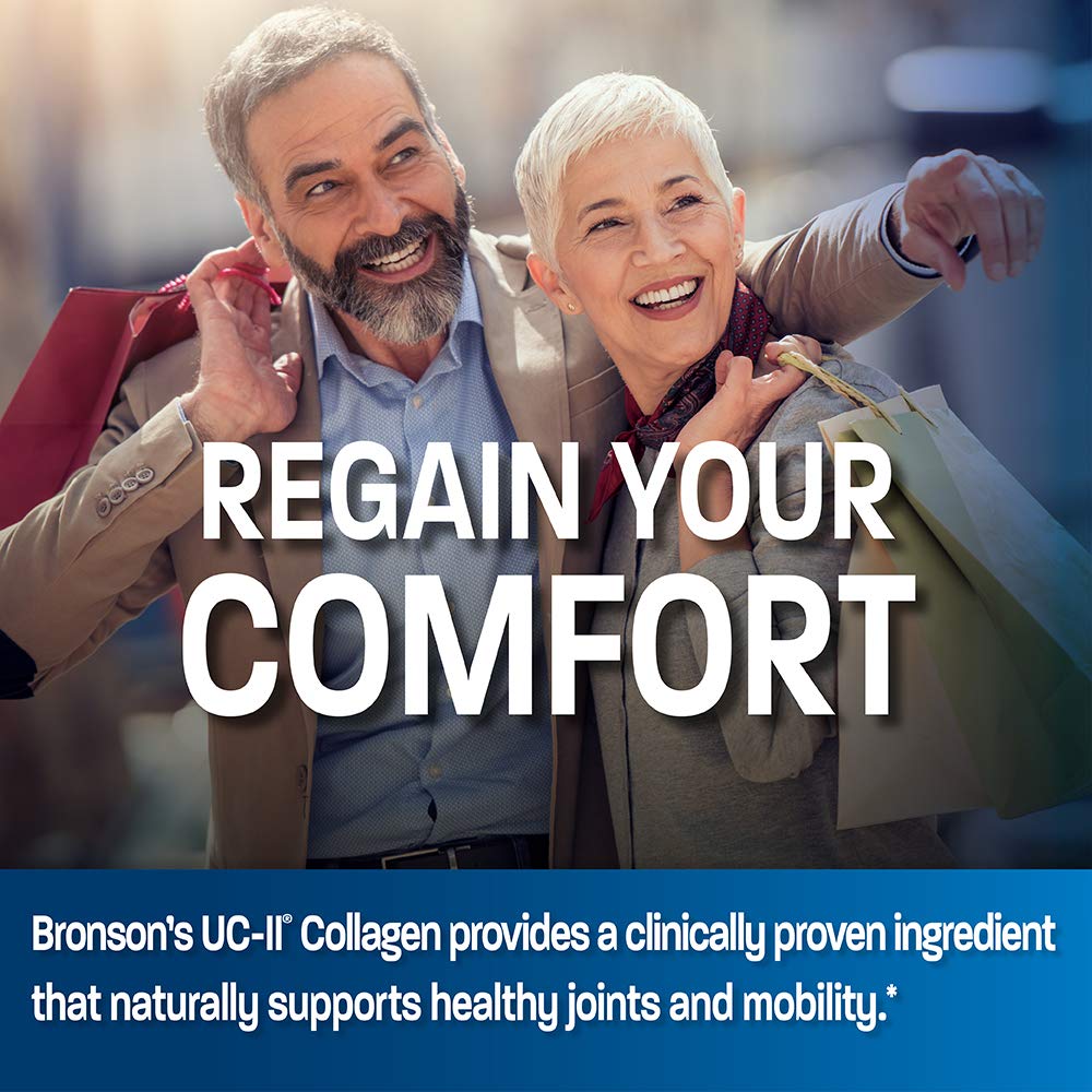 Bronson UC-II Type II Collagen with Undenatured Type II Collagen, 30 Capsules