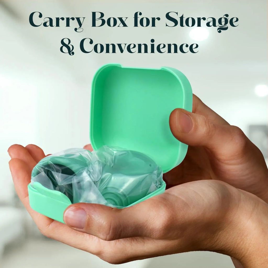 SHORDY Menstrual Cup and Steamer Sterilizer for Beginners Kit Set of 2 Period Cups (Small & Large) SHORDY Au supplements