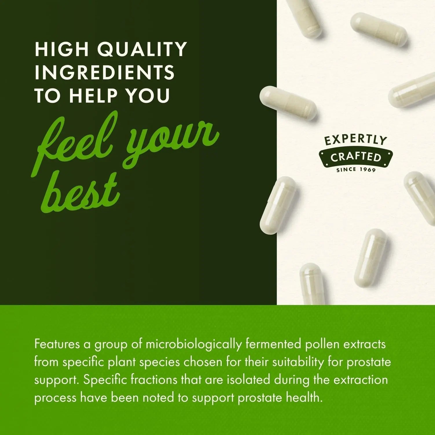 Swanson Maximum Strength Graminex Flower Pollen Extract - Supports Prostate Health, Urinary Tract Function, and Kidney Health - Mens Health Supplement - (60 Capsules, 500mg Each) (4 Pack) Swanson Au supplements