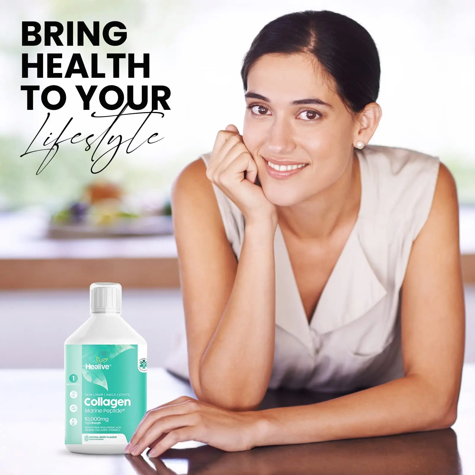 HEALIVE Marine Collagen Peptides - Skin, Hair, Nail & Joint, Support Against Premature Ageing HEALIVE Au supplements
