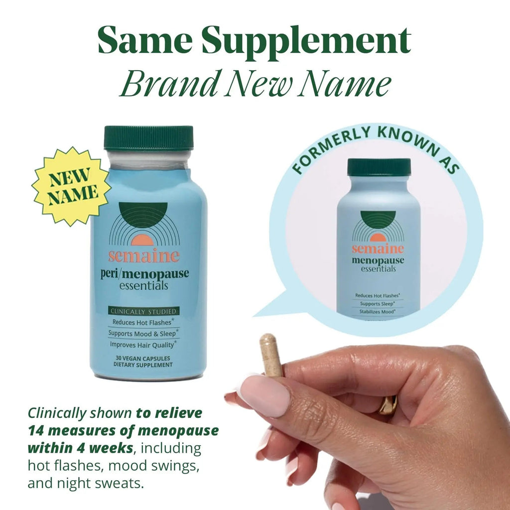 Advanced Menopause Relief Supplement for Women - Promotes Mood, Reduces Hot Flashes Semaine Au supplements