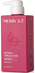 Medix 5.5 Retinol Body Lotion Firming Moisturizer | Crepey Skincare Treatment