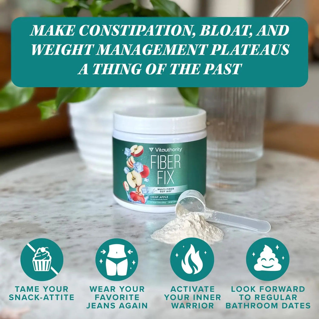 Vitauthority Prebiotic Fiber Powder Supplement - Healthy Gut Cleanse Detox for Women Vitauthority Au supplements