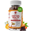 Lukaree Cortisol Supplements for Women & Men, 15 in 1 Cortisol Reducer Manager, Cortisol Calm Gummies with Ashwagandha, Magnesium, L-theanine, GABA - for Mood, Focus, Sleep - Vegan Sugar Free, 60 Ct. Lukaree Au supplements