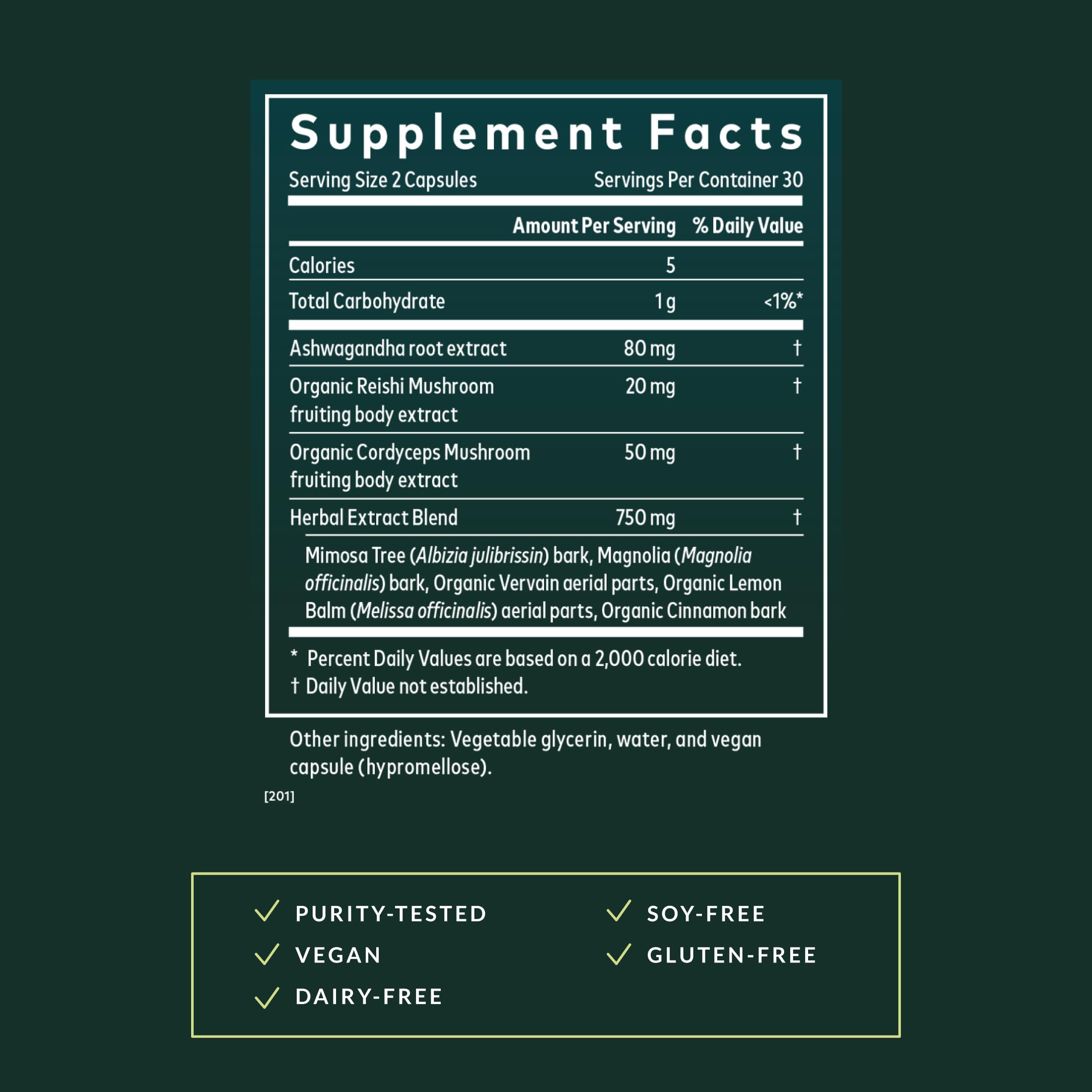 Gaia Herbs Adrenal Health Nightly Restore - Herbal Supplement with Ashwagandha, Magnolia Bark, Cordyceps, Lemon Balm & More* - 60 Vegan Liquid Phyto-Caps (30 Servings) Gaia Herbs Au supplements