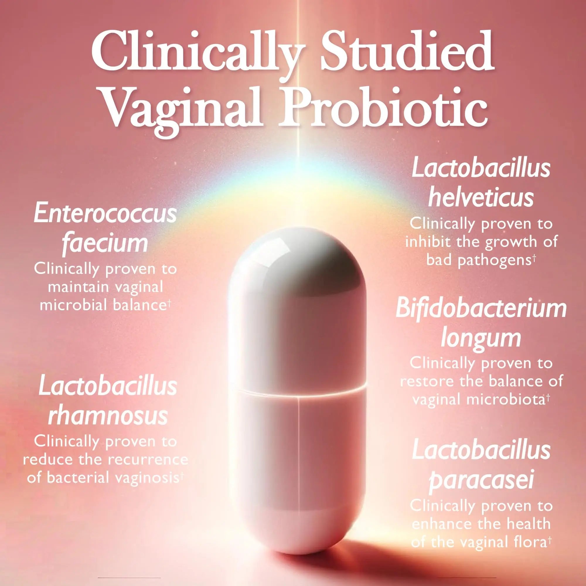 Amy Suzanne Vaginal Probiotics for Women - 10 Billion CFU Probiotic for pH Balance and Urinary Tract Health Amy Suzanne Au supplements