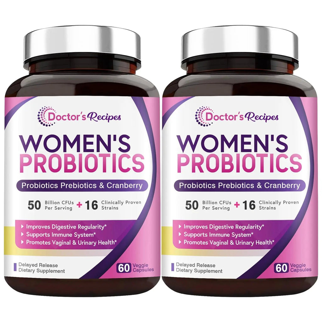 Doctor's Recipes Women's Probiotics, 50 Billion CFU 16 Strains, with Organic Prebiotics Doctor's Recipes Au supplements