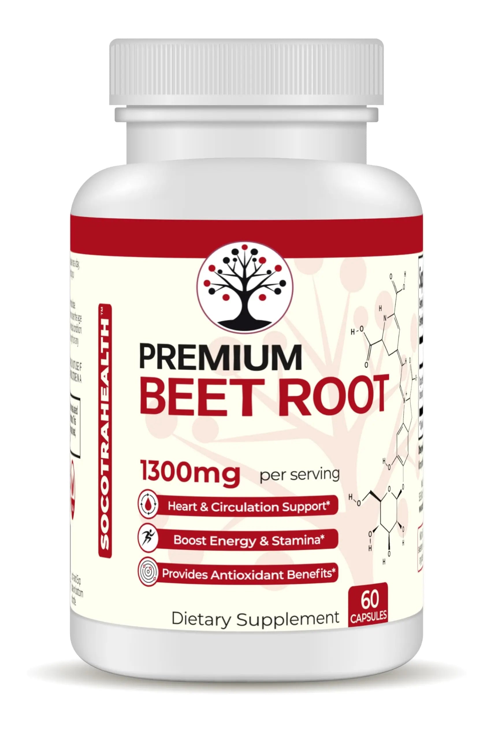 Socotra Health Beet Root Capsules - Made with Premium Organic Beetroot Powder Socotra Health Au supplements