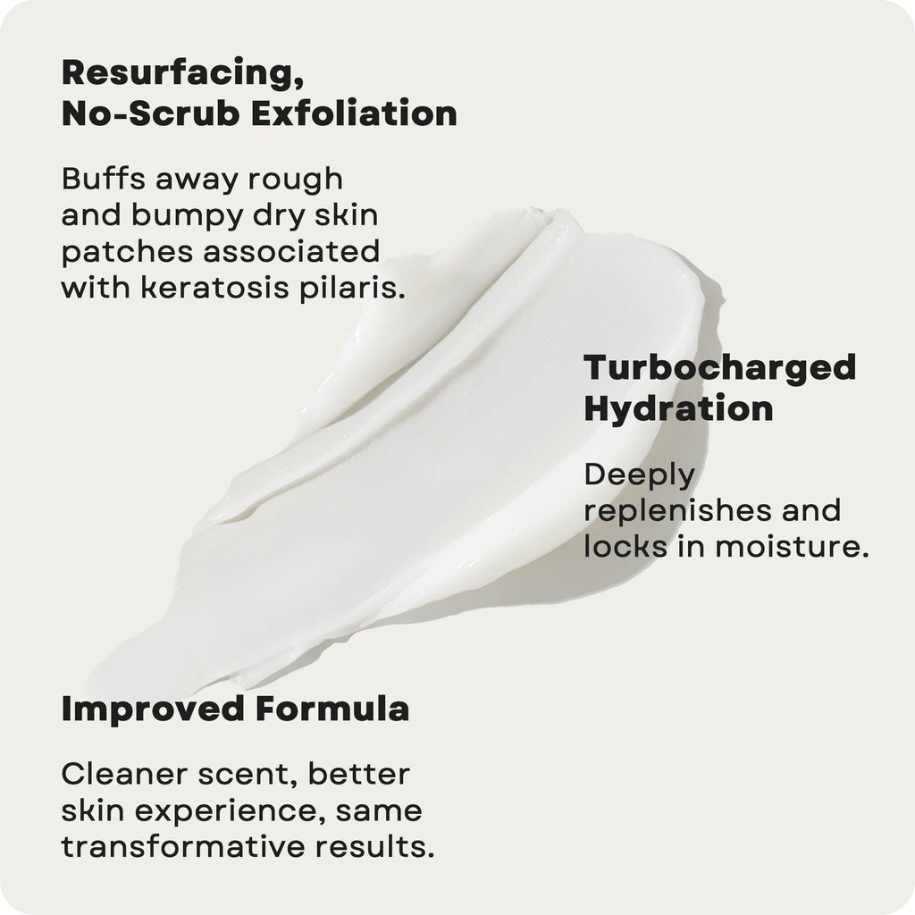 AmLactin KP Bumps Be Gone - Therapeutic Body Cream for Keratosis Pilaris - No-Scrub Exfoliator and Body Moisturizer