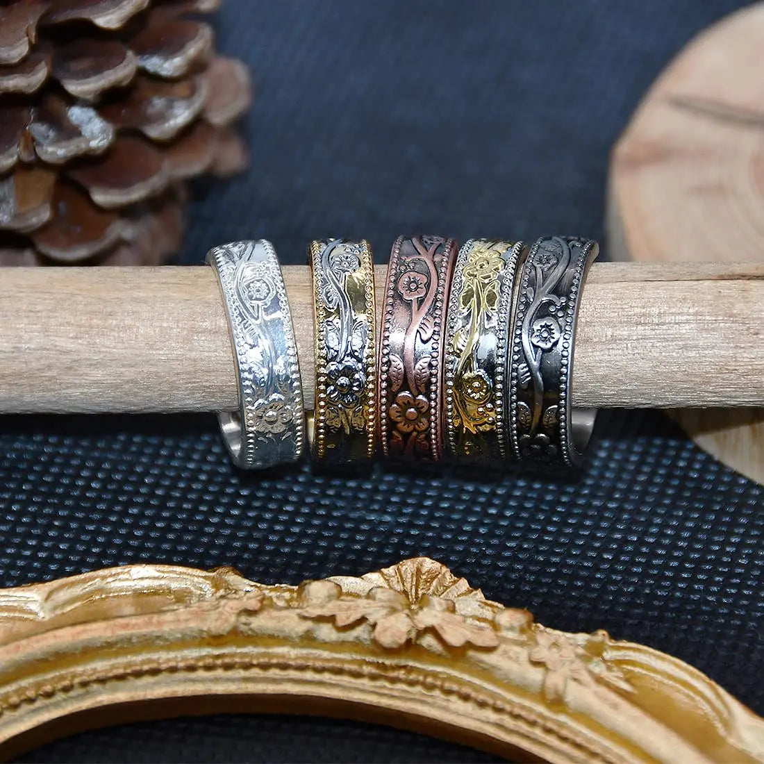 Vicmag Copper Magnetic Ring for Women Men 100% Solid Pure Copper Adjustable with Jewelry Gift Box Vicmag Au supplements