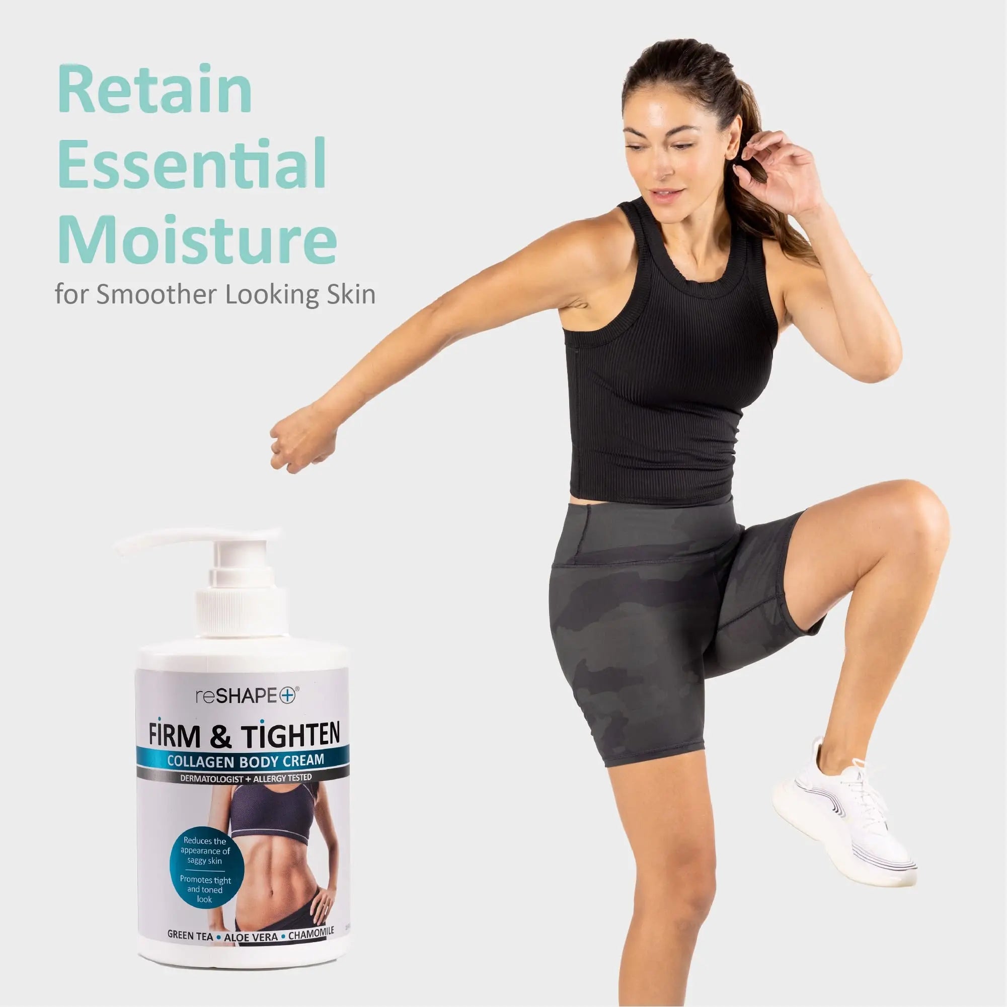 Reshape+ Collagen Body & Face Cream Moisturizing Skin Care Lotion, Skin Tightening Cellulite Reshape+ Au supplements