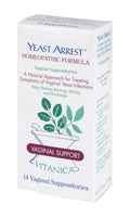 Vitanica Yeast Arrest, Homeopathic Vaginal Suppositories, for Yeast Infection Symptoms Vitanica Au supplements