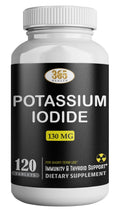 Potassium Iodide130 mg - KI Tablets- Potassium130 mg - USA Made Potassium Iodine Pills YODO Naciente