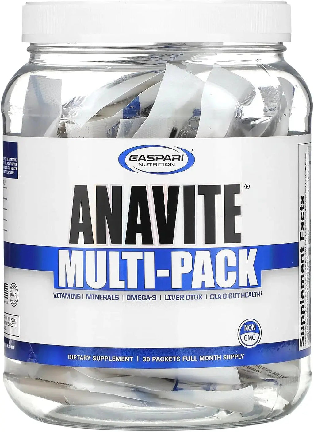 Gaspari Nutrition Anavite, Full Spectrum Multi-Vitamin Packs, Anavite Multivitamins, CLA, Omega 3s, Proven Gut, and Proven Liver Detox Gaspari Nutrition Au supplements