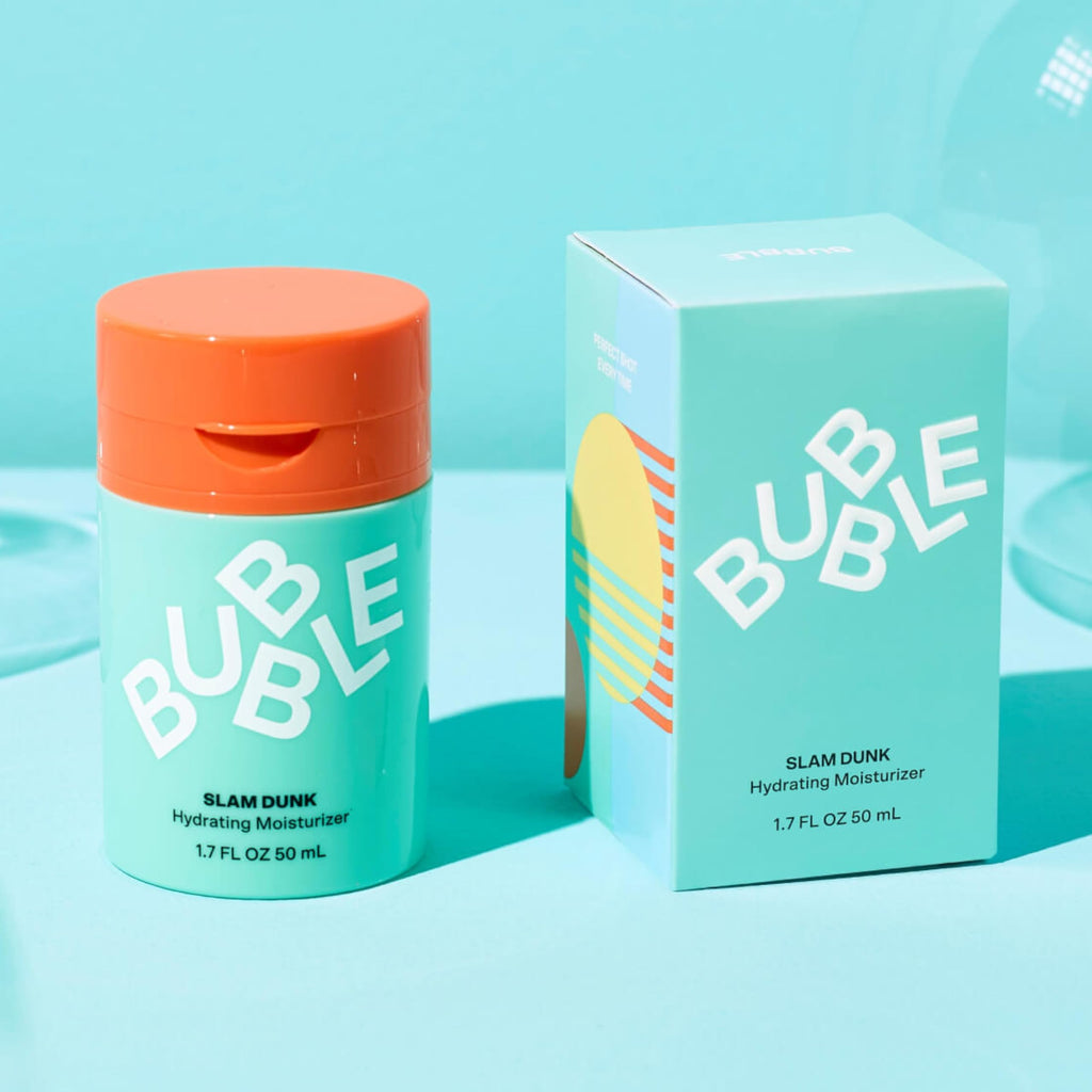 Bubble Skincare Slam Dunk Hydrating Face Moisturizer - Travel Size Lightweight Face Lotion
