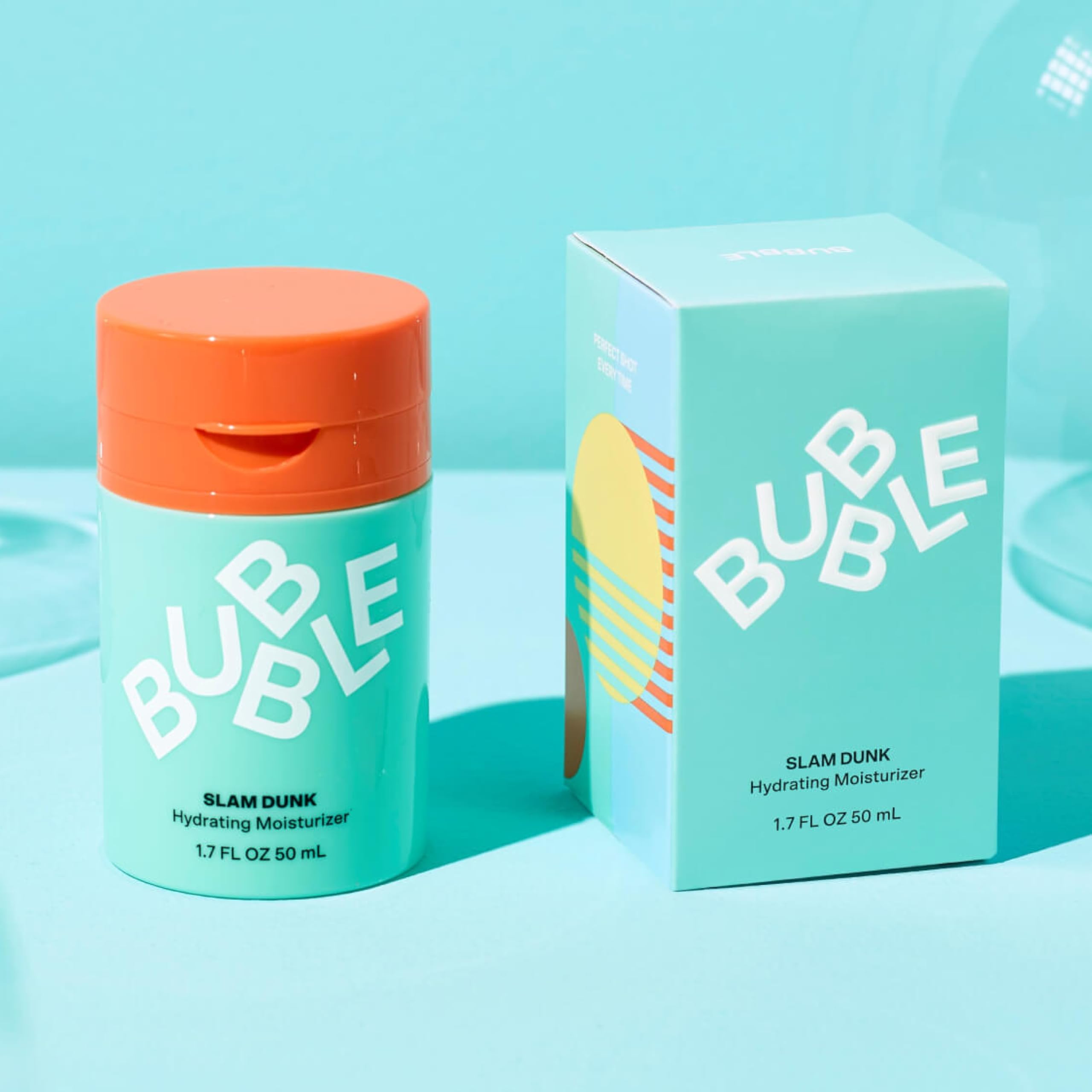 Bubble Skincare Slam Dunk Hydrating Face Moisturizer - Travel Size Lightweight Face Lotion