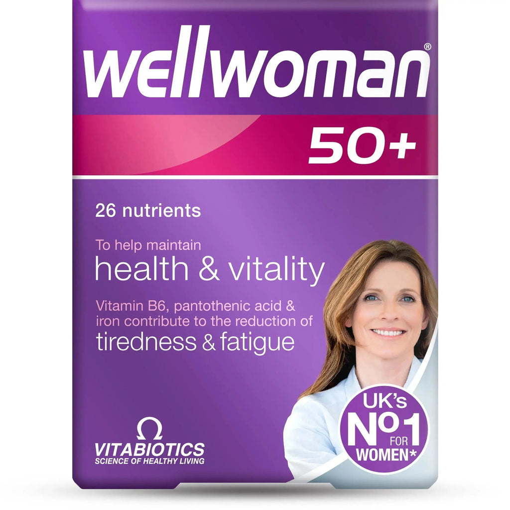 Wellwoman Vitabiotics 50+ 30 Tablets Wellwoman Au supplements