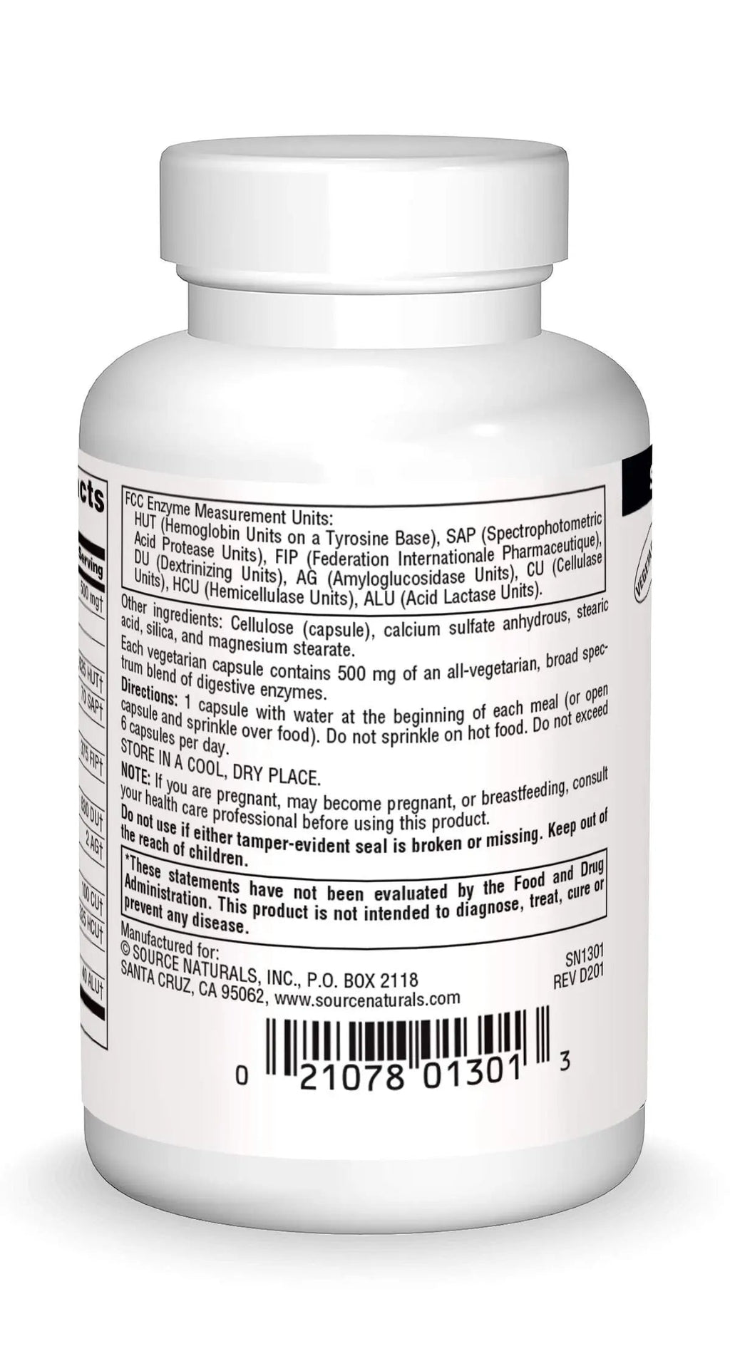 Source Naturals Essential Enzymes 500mg Bio-Aligned Multiple Enzyme Source Naturals Au supplements